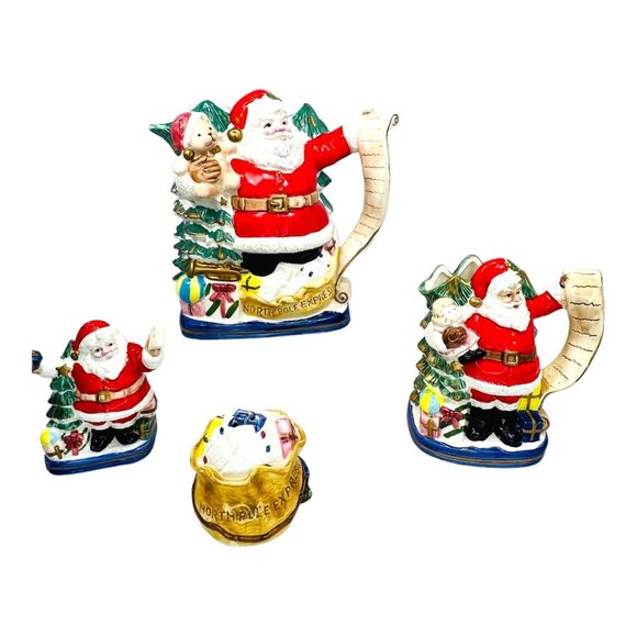 OCI Fitz & Floyd Other - Vintage 1993 OCI Fitz and Floyd Ceramic 58 ox Pitcher, Creamer, Salt and Pepper